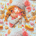 Niña de París — Tela efecto 3D en El Baúl de Lore
