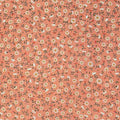 Flor Pequeña Coral — Algodón estampado en El Baúl de Lore