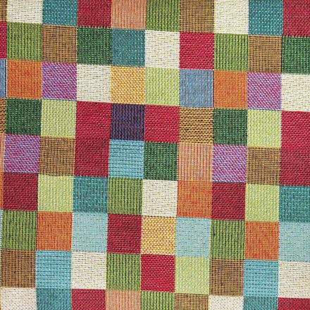 Gobelino Damero Multicolor
