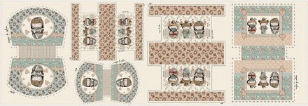 Bebé Pájaros Azul — Panel · Bebé en El Baúl de Lore
