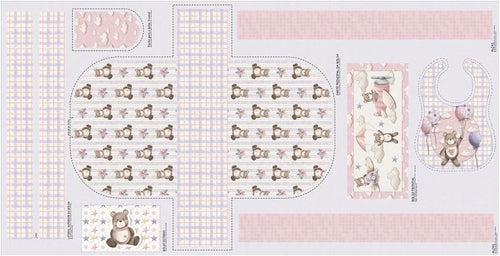 Bebé Rosa Cuadros — Panel · Bebé en El Baúl de Lore
