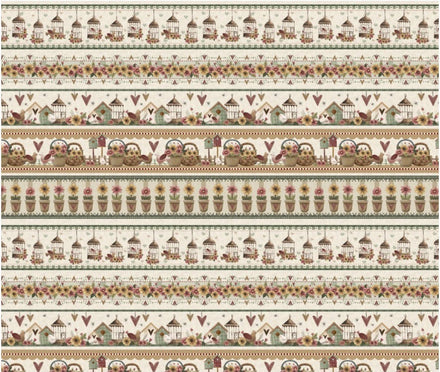 Cenefas Navidad Beige — Panel · Navidad en El Baúl de Lore