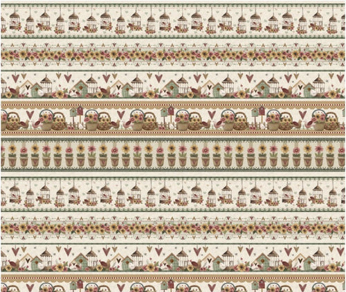 Cenefas Navidad Beige — Panel · Navidad en El Baúl de Lore