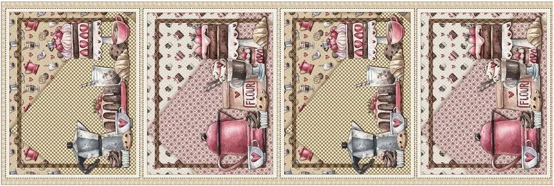 Cocina Cafetera Rosa — Panel · Cocina en El Baúl de Lore