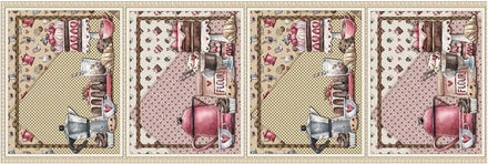 Cocina Cafetera Rosa — Panel · Cocina en El Baúl de Lore