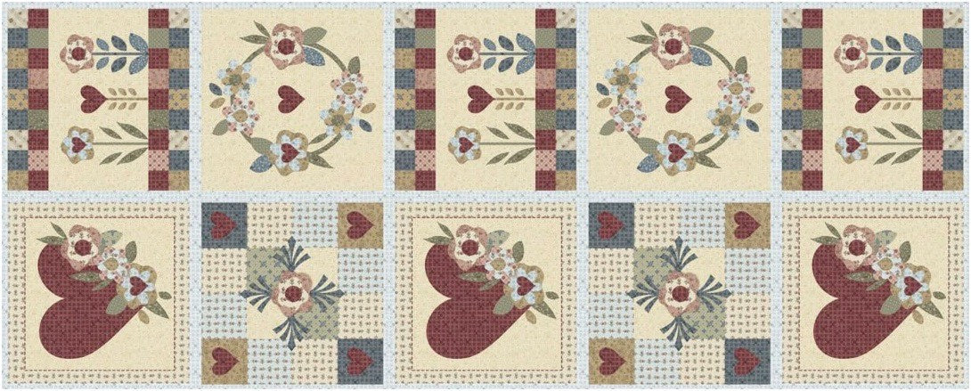 Corazones y Flores — Panel · Flores en El Baúl de Lore