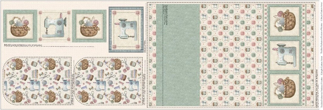 Mantel Verde Agua — Panel · Mantel y camino de mesa en El Baúl de Lore