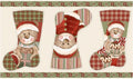 Navidad Calcetines Cuadros — Panel · Navidad en El Baúl de Lore