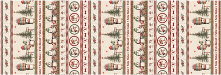 Navidad Cenefa Árboles — Panel · Navidad en El Baúl de Lore