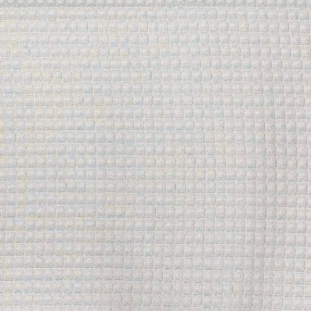 Waffle Blanco — Tejido nido de abeja en El Baúl de Lore